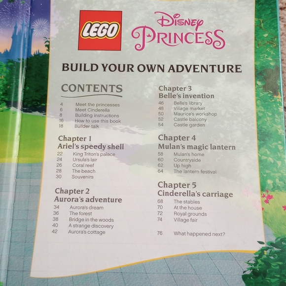 Lego Disney Princess Build Your Own Adventure Book - Picture 3 of 9